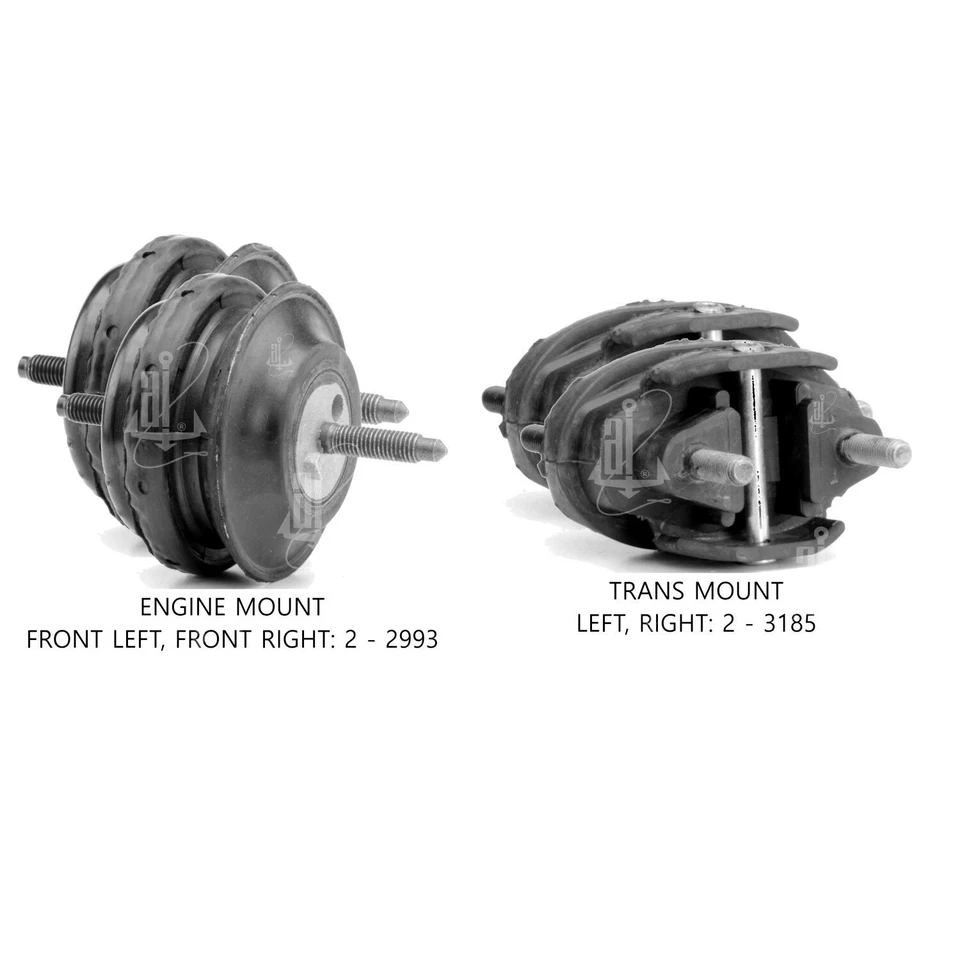 For Chevy Corvette 2005-2013 Anchor 300055 Engine Mount Kit Foto 4 de 4