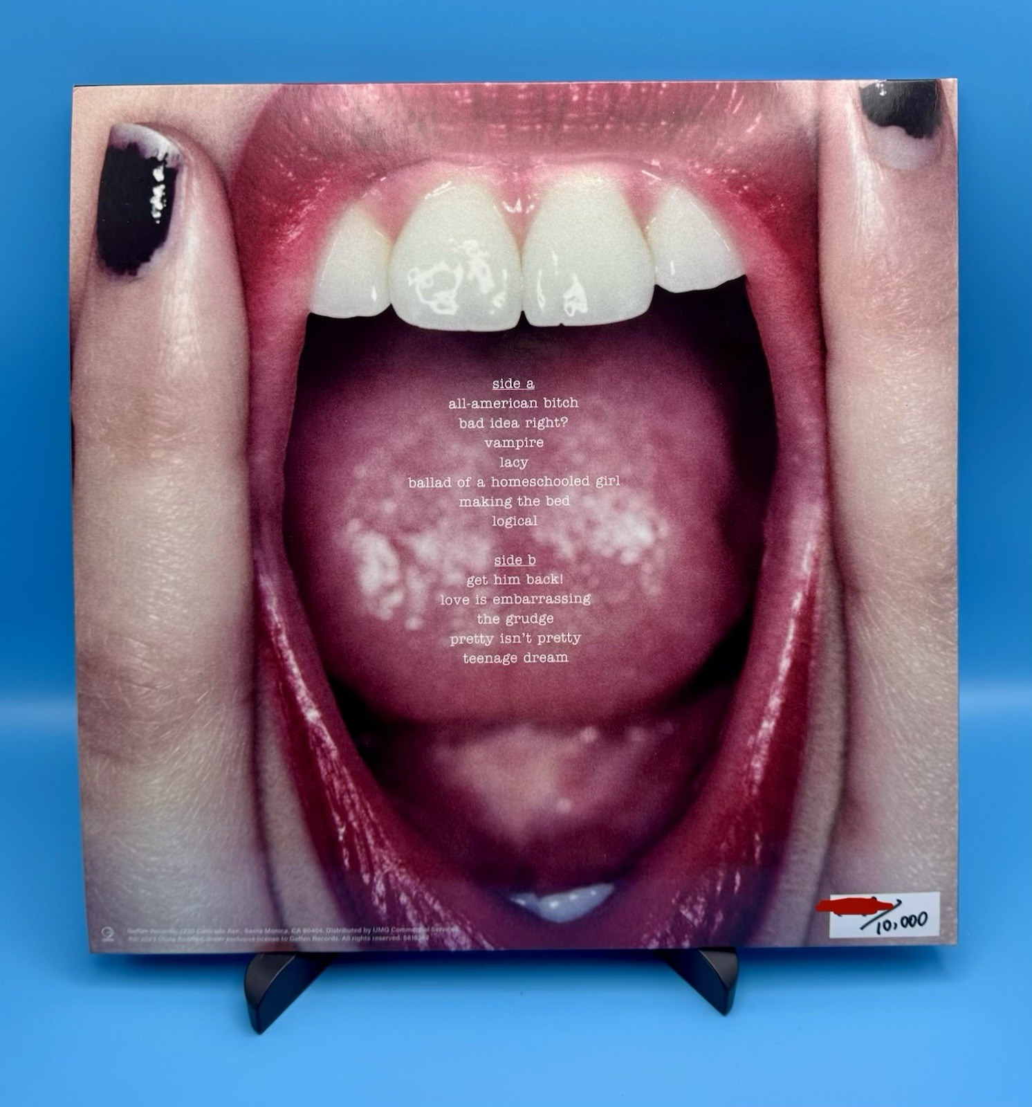 Olivia Rodrigo Guts Spilled Zoetrope Vinyl LP Blood Records Exclusive /10000