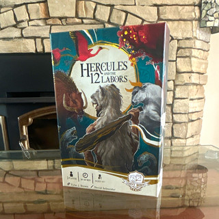 Envy Born Games Hercules and the 12 Labors Card Game w/ Dice & Rule Booklet