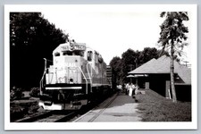 Netcong NJ, Conrail Diesel Train Station Depo...