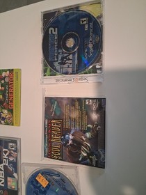 Sega Dreamcast Game Lot of 4 - Fighting Force 2, NBA 2K1, NFL 2K, Generator Vol