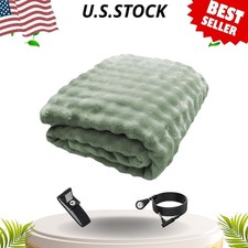 Grounding Blanket Queen Grounding Throw Mat with Wire Green
