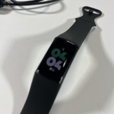 FITBIT CHARGE 6 Fitness Tracker Black Preowned Works Perfectly Model