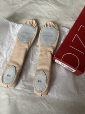 Capezio Juliet Leather Ballet Flat Split Sole Women  s 11M, 2027A, LPK, New w/Box