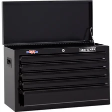 CRAFTSMAN 1000 Series 5-Drawer Ball-bearing Steel Tool Chest Black Storage Stack