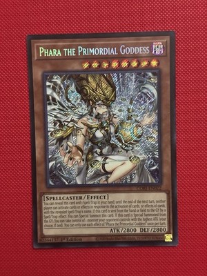 Yugioh! Phara The Primordial Goddess Origin CORI-EN022 1st Ed NM SHIPS ASAP!