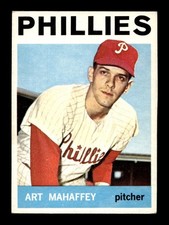 1964 Topps #104 Art Mahaffey Phillies EX *6k