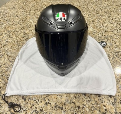 AGV K6-S Matte Black Medium Motorcycle Helmet