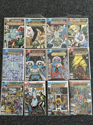 Crisis On Infinite Earths 1-12 komplett DC Comics Faksimile 50th Anniversary