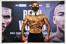 CONNOR BENN SIGNED photo 12x8 original AUTOGRAPH RACC COA Boxing Champion