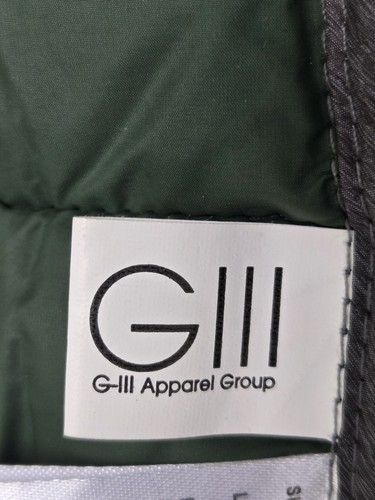 Chaleco acolchado Green Bay Packers NFL gris verde para hombre talla L bordado G-III NUEVO SIN ETIQUETAS - Imagen 9 de 16