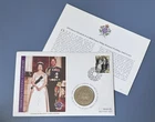 2007 Isle Of Man Crown PNC. QEII Diamond Wedding. Story Card. 0083.