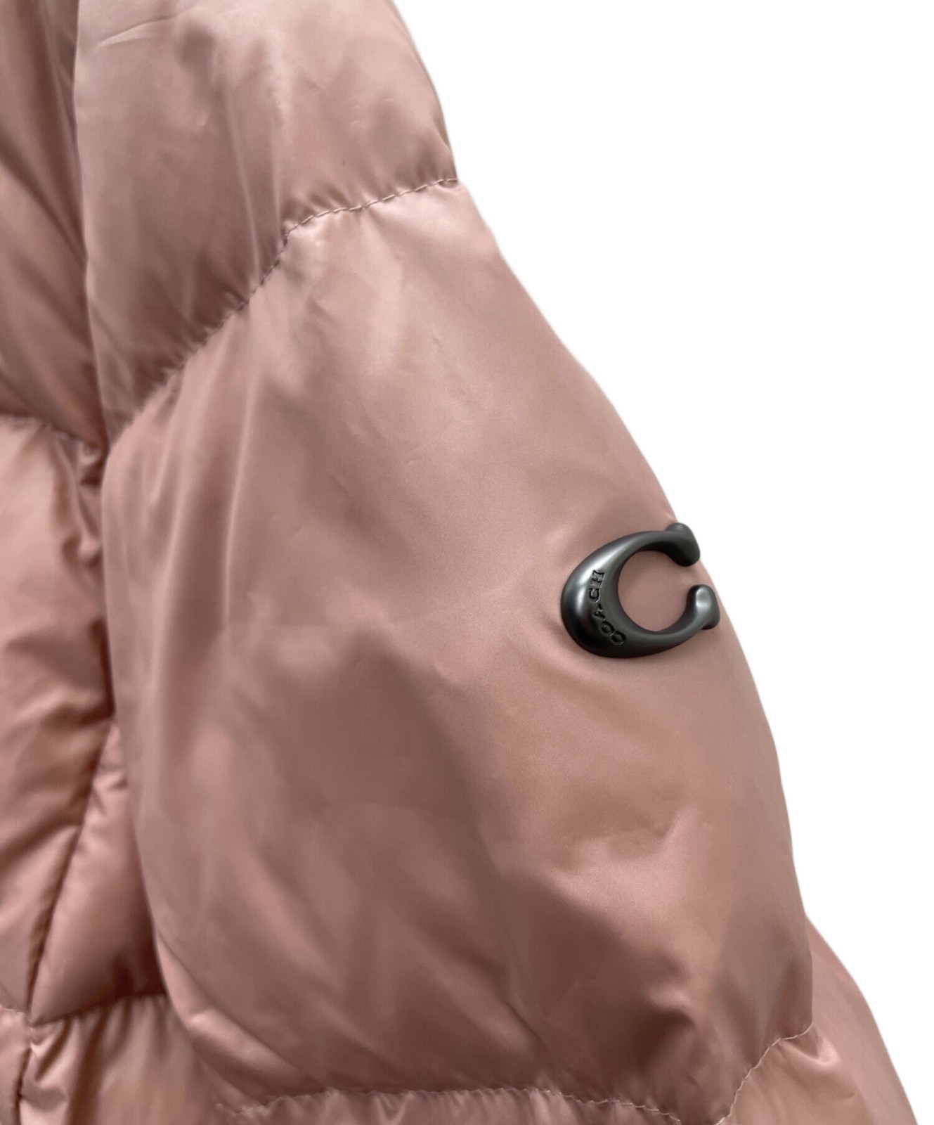 COACH Down Jacket/ Beige/ Size M - image 8