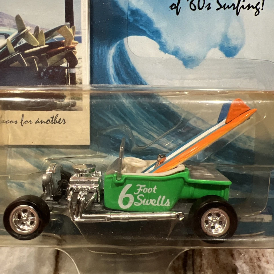 Johnny Lightning Surf Rods 2001 6 pies olas coleccionables diecast Foto 2 de 4