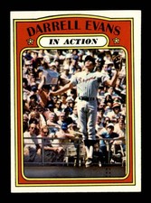 1972 Topps #172 Darrell Evans IA EX/EX+ X3701817