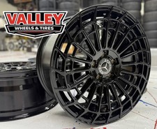 4 19 Inch Mercedes Wheels S C E Class Staggered 19x8.59.5 Offset 3843 5x112