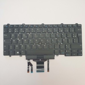 Dell Latitude 7490 Tastatur Français Backlight AZERTY Keyboard FR