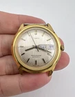 Vintage Timex 1977 Automatic Goldtone Day Date Men's Watch 48861 10977 - Runs
