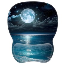 Mouse Pad with Wrist Support,Non Slip Mousepad Wrist Rest for Office, Compute...