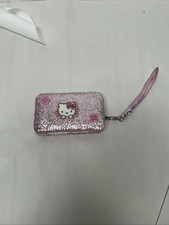 Sanrio Hello Kitty Pink Sequin Hard Case Wall...