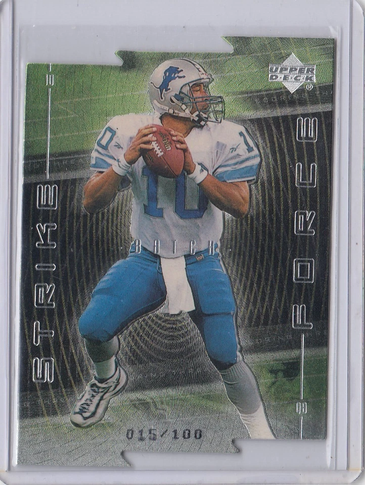 1999 Upper Deck Strike Force Quantum Silver #SF17 Charlie Batch 015/100 - Photo 1/2
