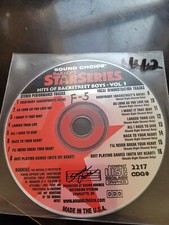 SC2217 BACKSTREET BOYS SOUND CHOICE KARAOKE CDG HARD TO FIND