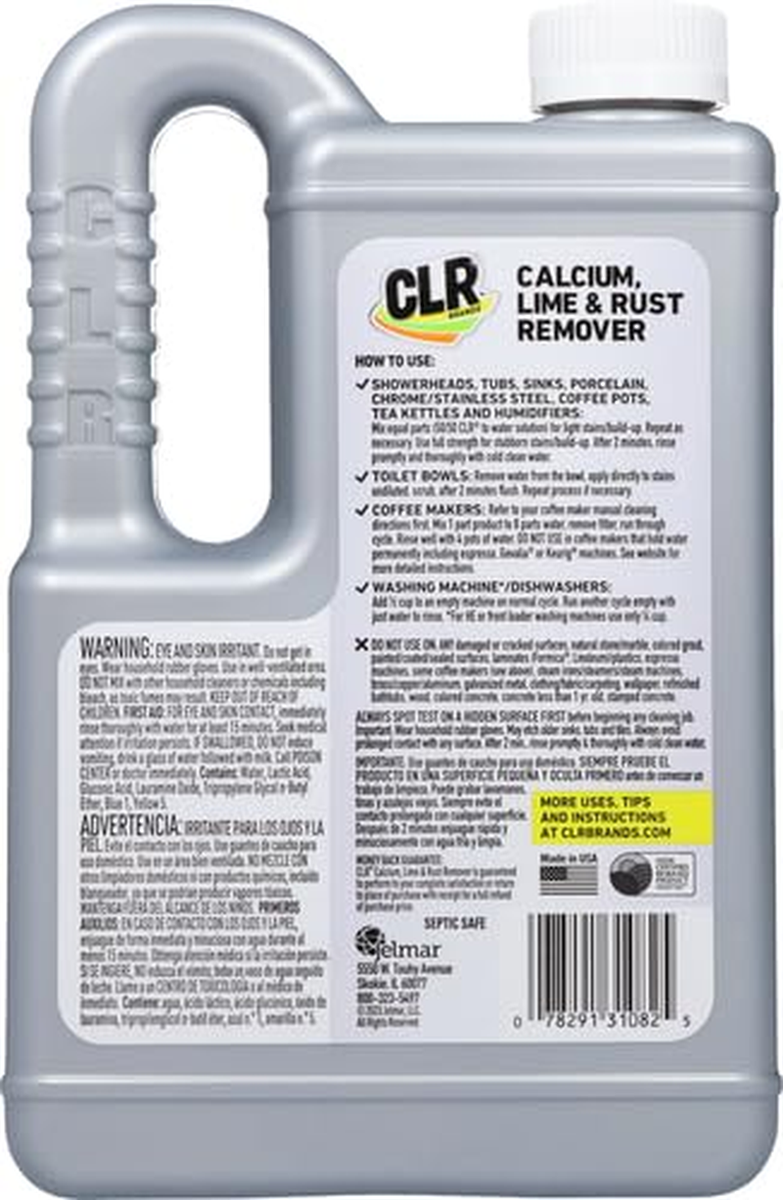 Calcium Lime Rust Barcode Lime A Way Lime Calcium Rust Cleaner 22 Oz