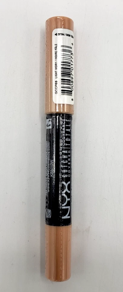 NEW NYX Professional Makeup Gotcha Covered Concealer Pencil- GCCP03 LIGHT IVORY - Image 1 of 1