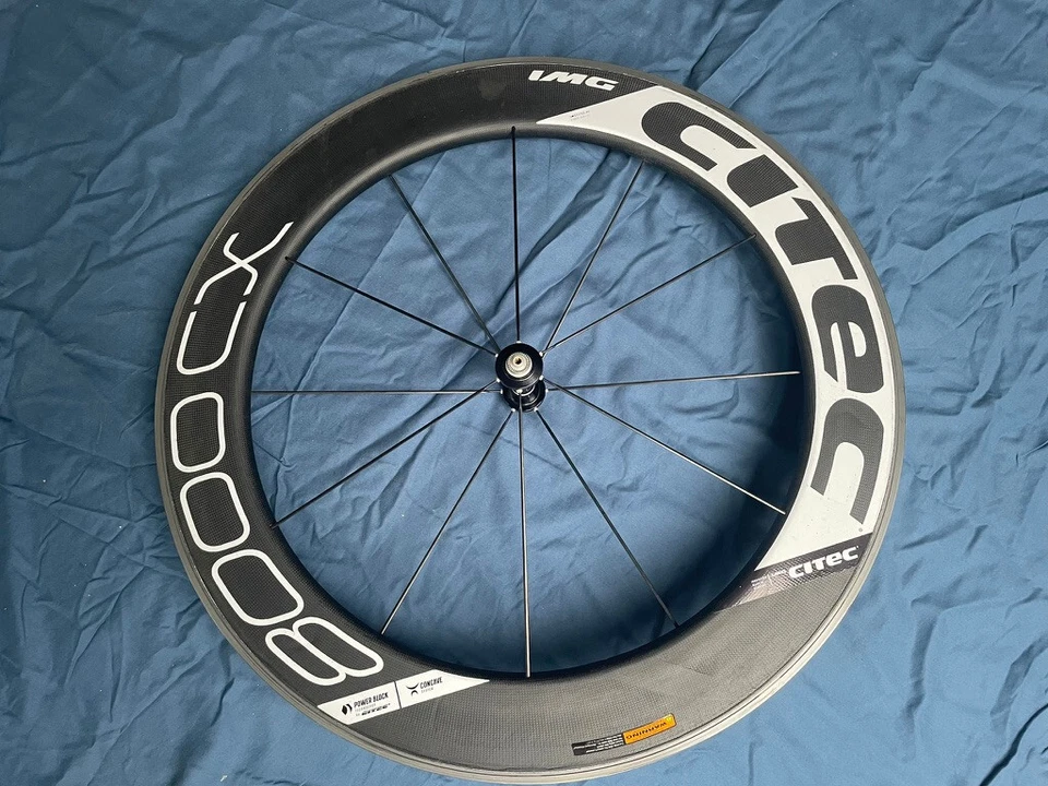 Laufrad CITEC 8000 CX Carbon/Alu Vorderrad/Hinterrad & Tasche - Bild 2 von 4
