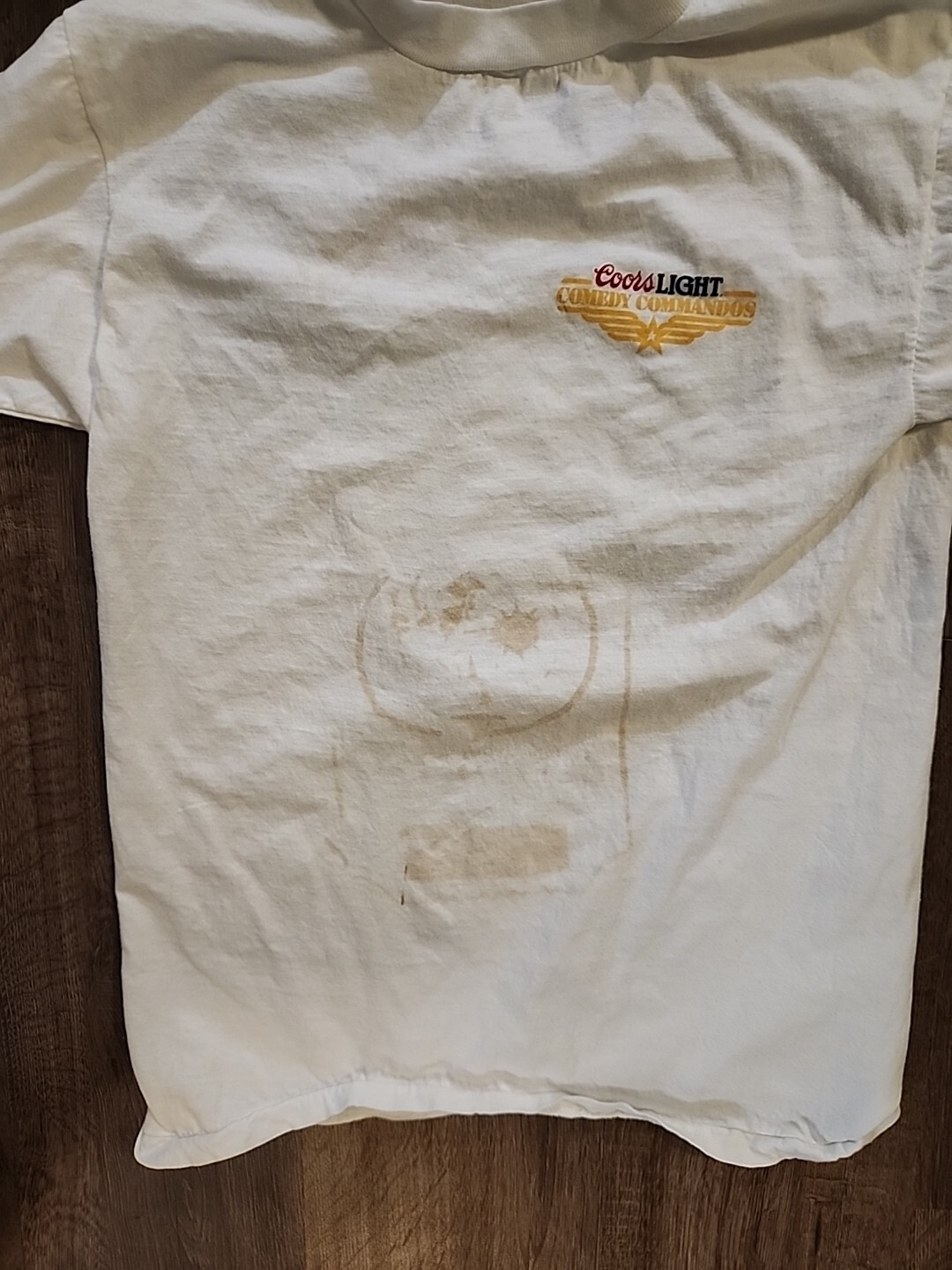 Coors Light Comedy Commandos Event Vintage TShirt Lo… Gem