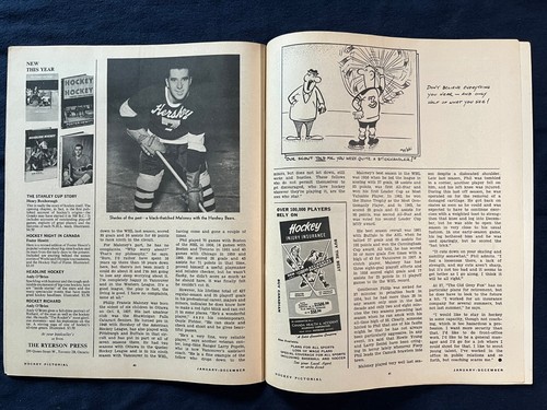 Hockey Pictorial Jan. 1965, Elmer Vasko, Brian Kilrea, Lindsay, Pulford, Schock - Picture 6 of 9