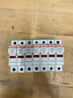 Porte-fusible DIN Rail 1 Pôle 30A 600V Ferraz/Gould USCC1I Ultrasafe - Occasion, En état De Marche