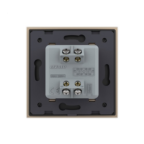 LIVOLO Wippe Glas Lichtschalter Steckdosen Taster Dimmer Kreuz-/ Wechselschalter - Bild 67 von 192