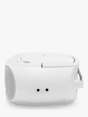 Roberts Zoombox 4 DAB DAB+ UKW USB CD Bluetooth Radio Ghettoblaster LCD Display Weiß - Bild 3 von 10
