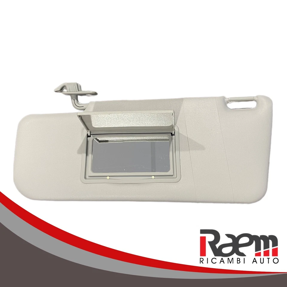 Pantina Aletta Parasole FIAT PANDA DAL 2003 Coppia Dx e Sx CON SPECCHIO E TASCA - Image 3 of 4