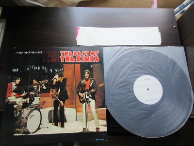 Kinks The Best of Japan Promo Test Press Vinyl LP 1969 YS-2236-Y