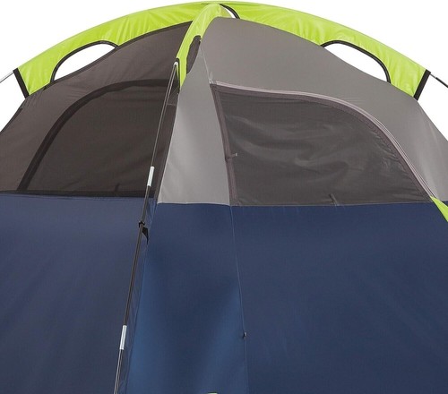 New Coleman Sundome 4 Person All Season Dome Camping Tent Navy Green EZ Setup - Picture 3 of 5