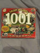 Galaxy of Games 1001 PC Video Games Puzzle Card Arcade Casino