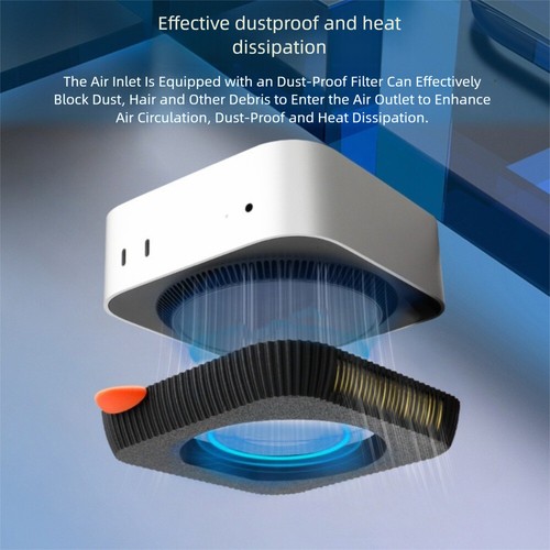 3D Printing Computer Base Power Button Front Host Accessories for Macmini M4 - Bild 10 von 17