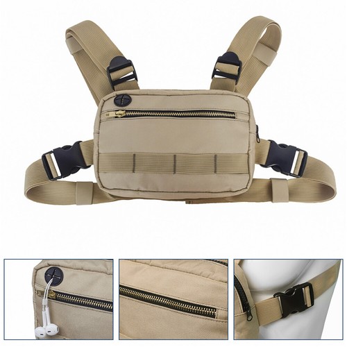 Mini Chest Rig Bag Running Phone Holder 