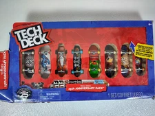 NEW Tech Deck, 25th Anniversary 8-Pack Fingerboards DAMAGED PACKAGING
