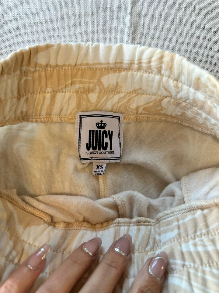 👍 5 пар женских брюк XS Juicy Bisou Bisou Free Press клетчатые синие в полоску - Изображение 4 из 4