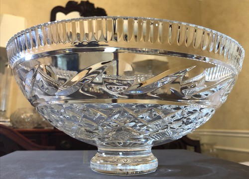 Waterford Crystal Ring of Kerry Bowl 11" Romance Ireland Designers Gallery Box - Picture 11 of 12