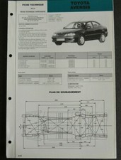 Revue technique Toyota AVENSIS