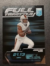 2024 Donruss Elite Football Jerome Ford Full Throttle 52/349