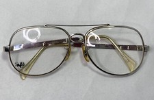 Vintage B L Eyeglasses 5 1/4 Sagittarius Accent Decoration Silver Tone