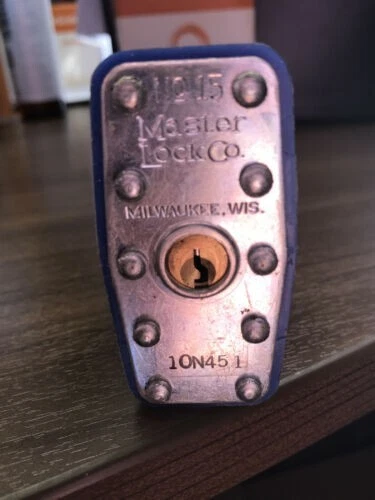 Keyed Padlock 15LH BLUE, Different, 2-1/2"W - Image 3 of 3