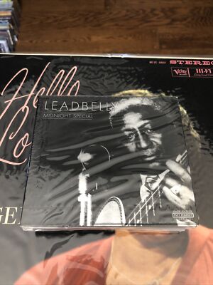 Sealed New Leadbelly Midnight Special Silver Line Records Lead belly CD 