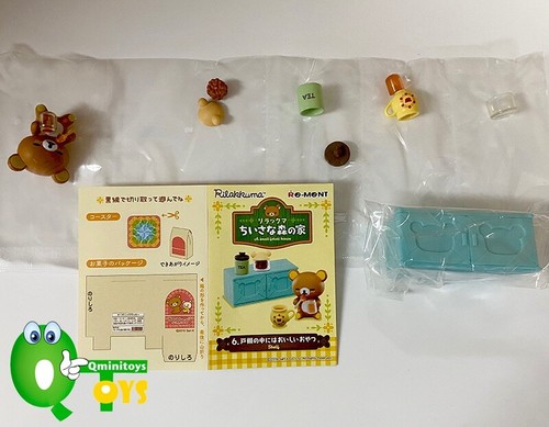 Rare 2019 Re-Ment Rilakkuma A Small Forest House Full Set of 6 pcs - Picture 15 of 15