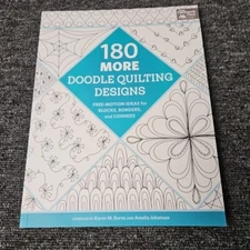 180 More Doodle Quilting Designs Paperback, by Karen M. Burns